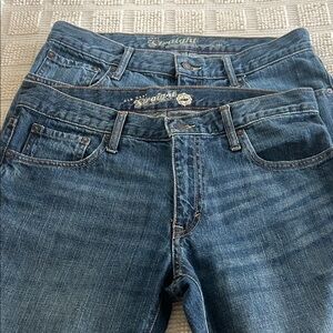 Old Navy Mens Jeans 32/32; two pairs